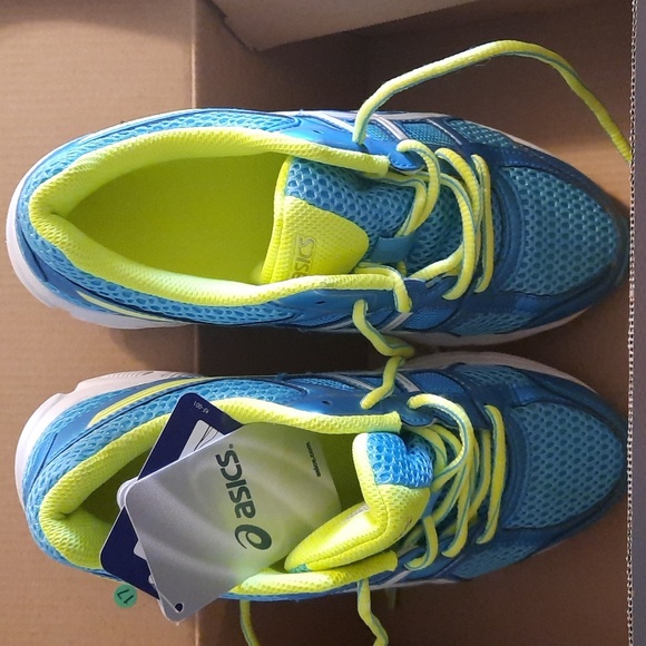 ASICS Sneakers Aquarium/white/safety Yellow - Picture 2 of 6